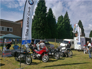 2. BMW Club stand